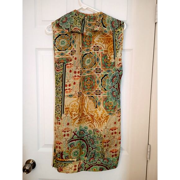 Women's Karen Zambos 100% Silk Dress Size Small - Picture 6 of 6